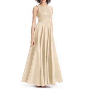 Azazie Jakayla Champagne Gown